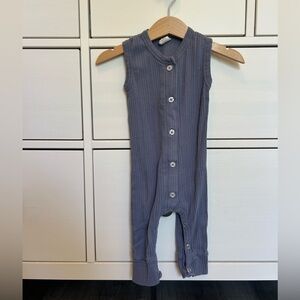 Kate Quinn blue romper size 6-12 months